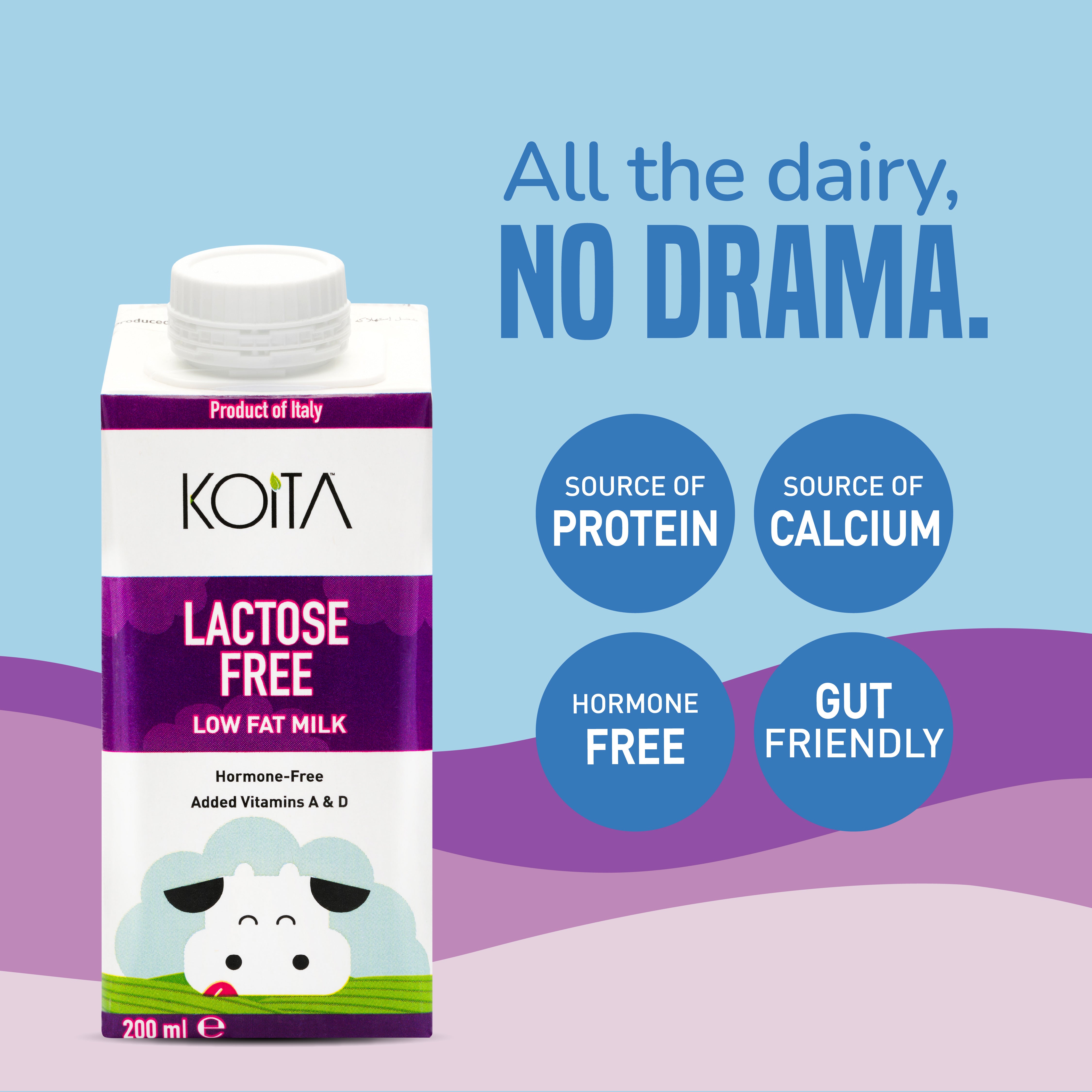 Lactose-Free Low Fat Milk 200ml