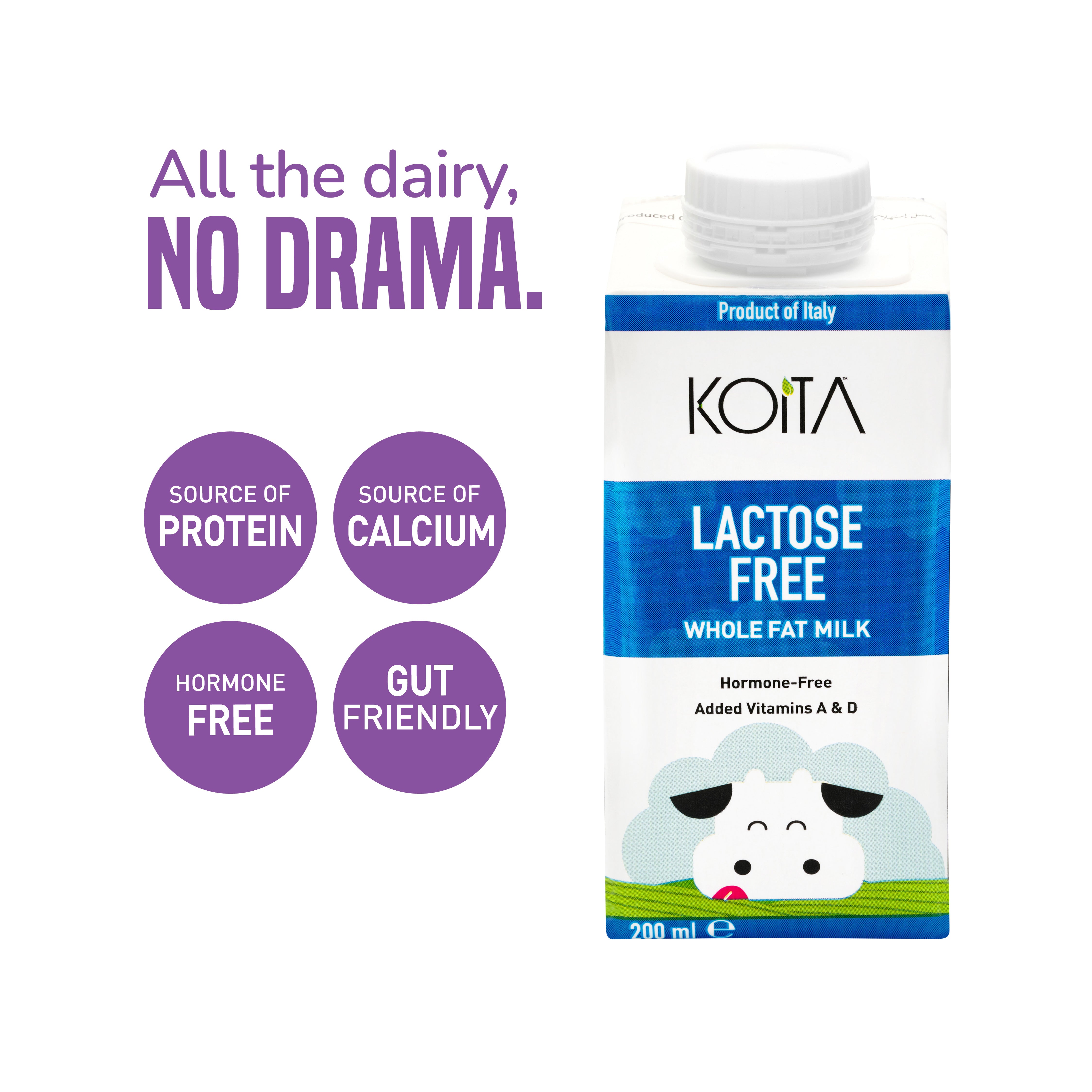 Lactose-Free Whole Fat Milk 200ml