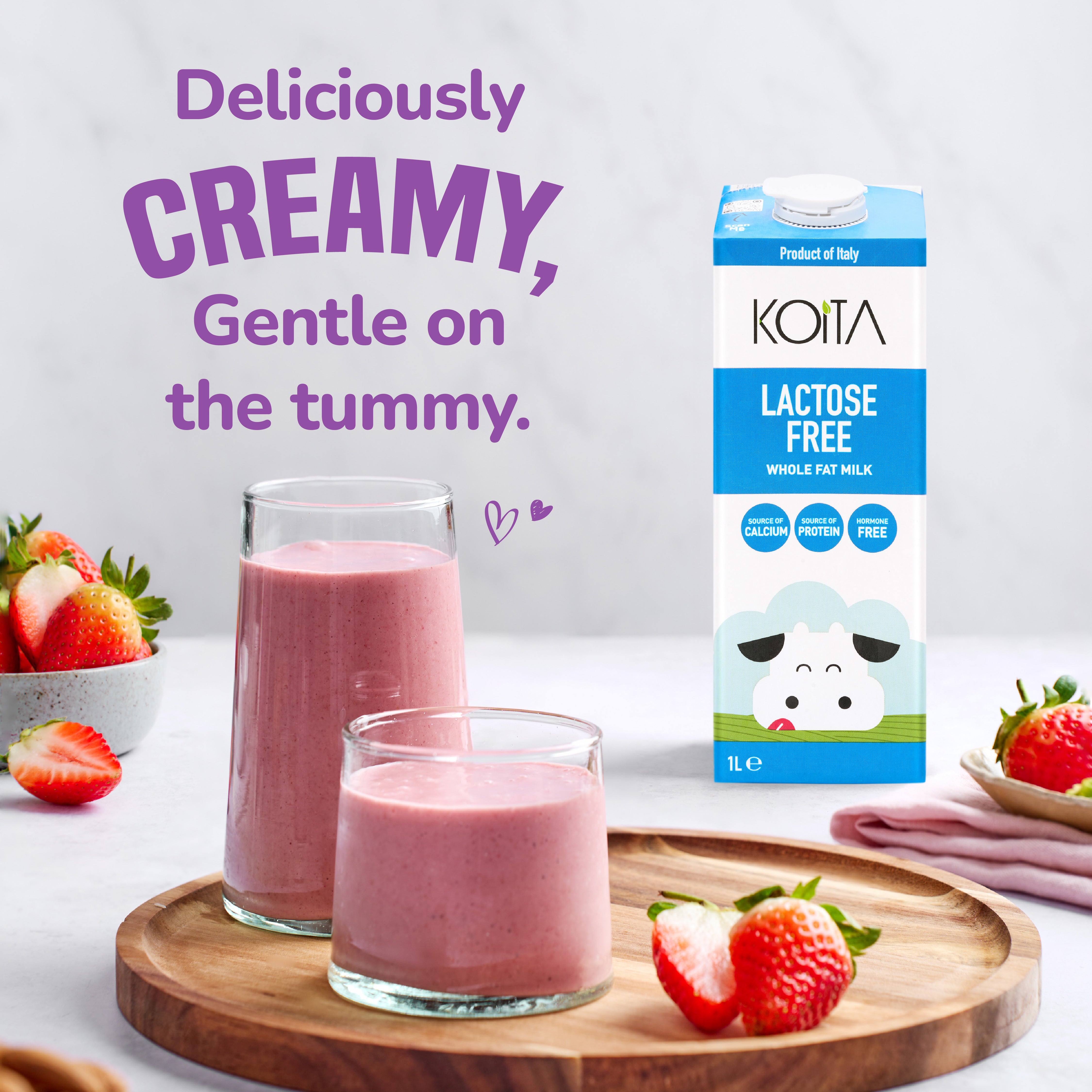 Lactose-Free Whole Fat Milk 1L