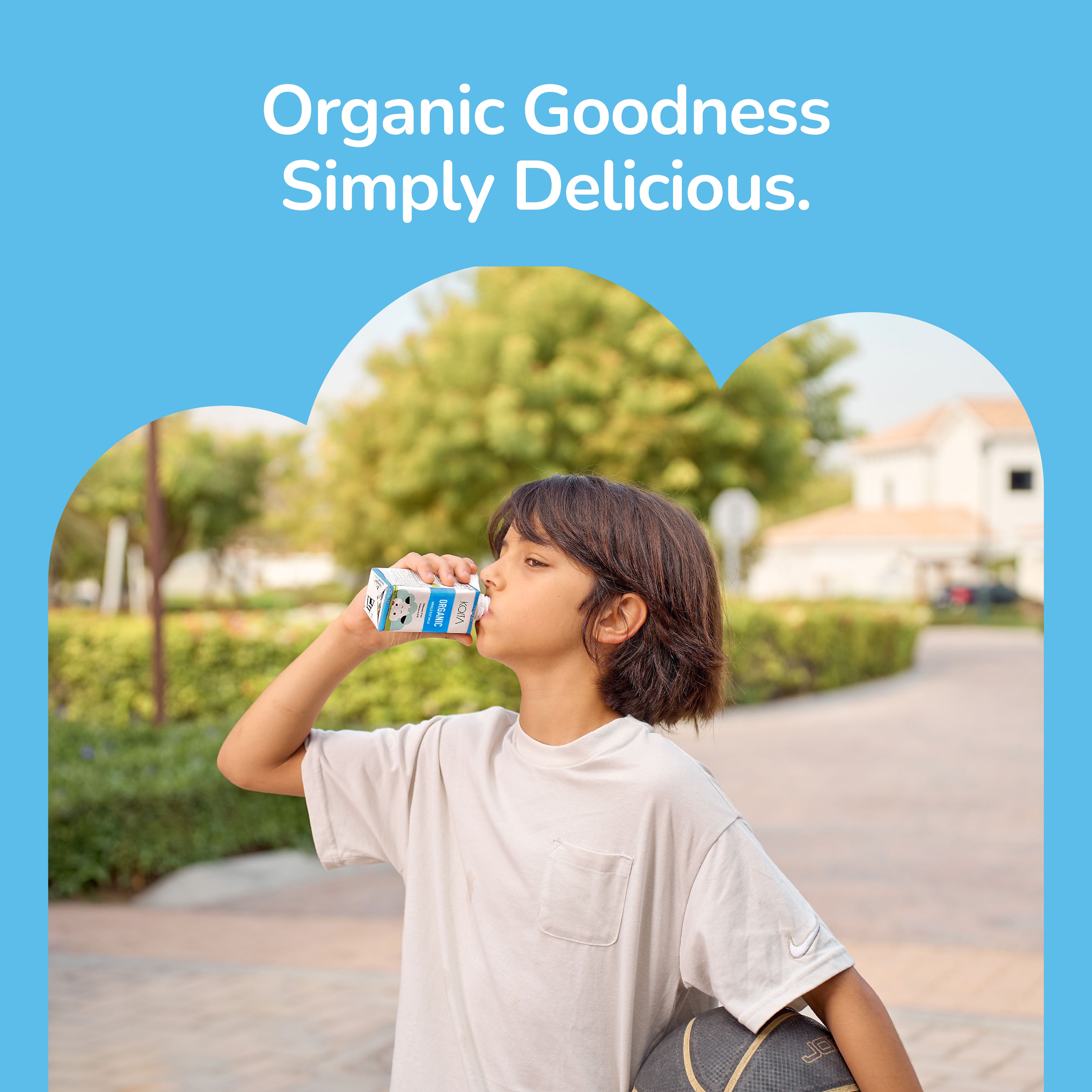 Organic Whole Fat Milk 1L