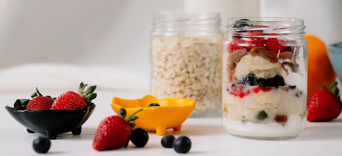How to make overnight oats with Koita Almond + Coconut Milk!