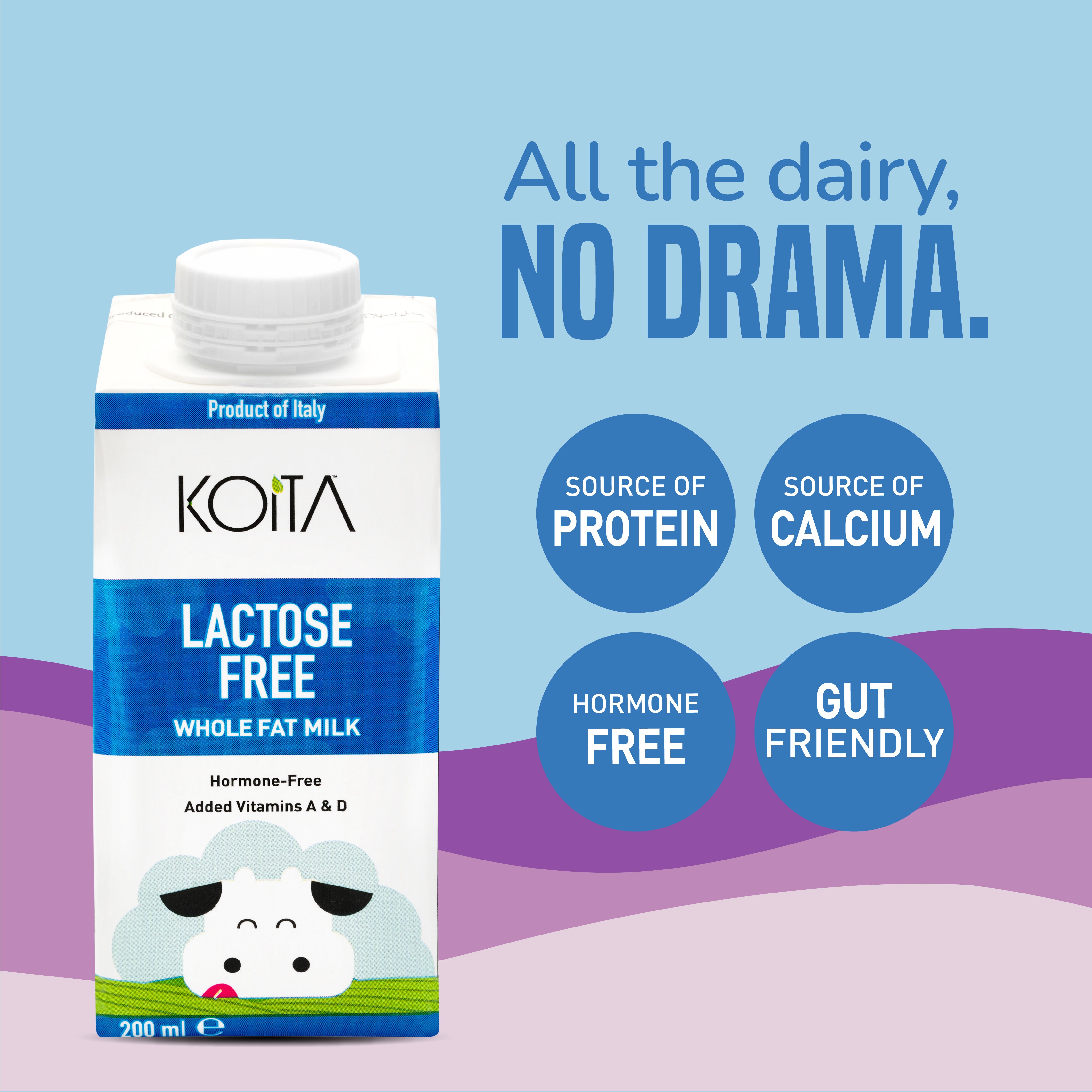 Lactose-Free Whole Fat Milk 200ml