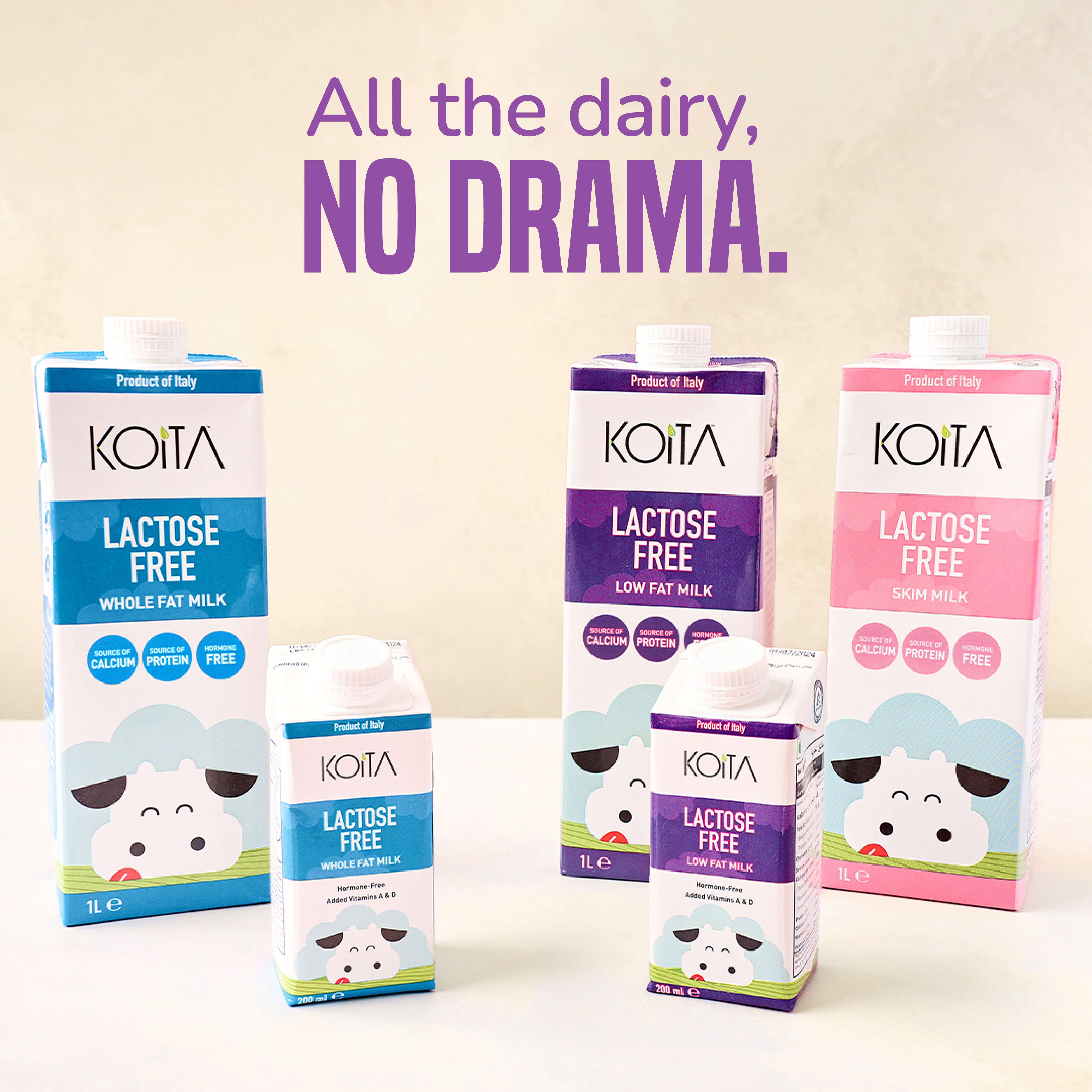 Lactose-Free Low Fat Milk 1L