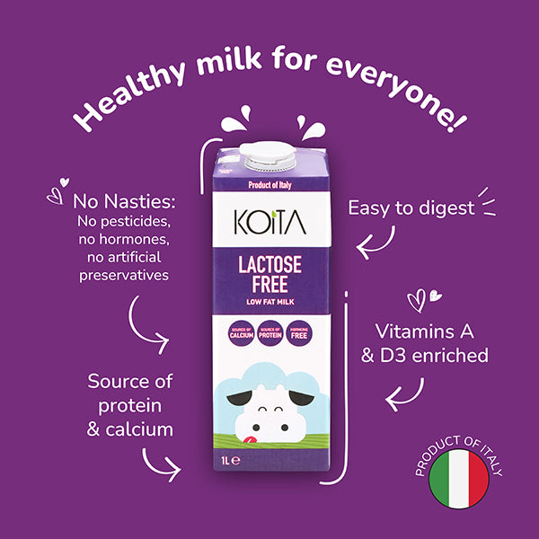Lactose-Free Low Fat Milk 1L
